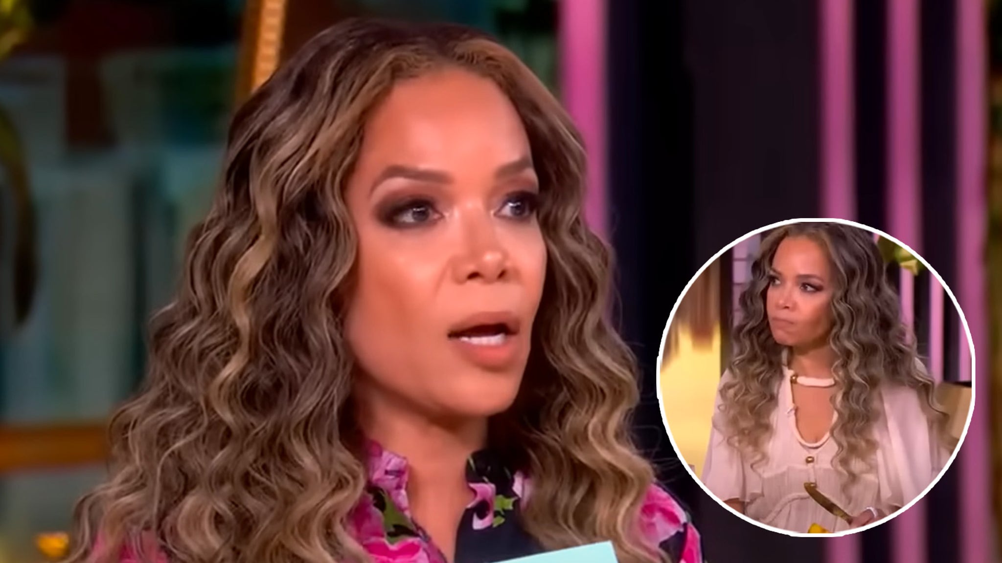 The View's Sunny Hostin 'Almost Died' After Suffering Allergic Reaction On Air - TooFab
