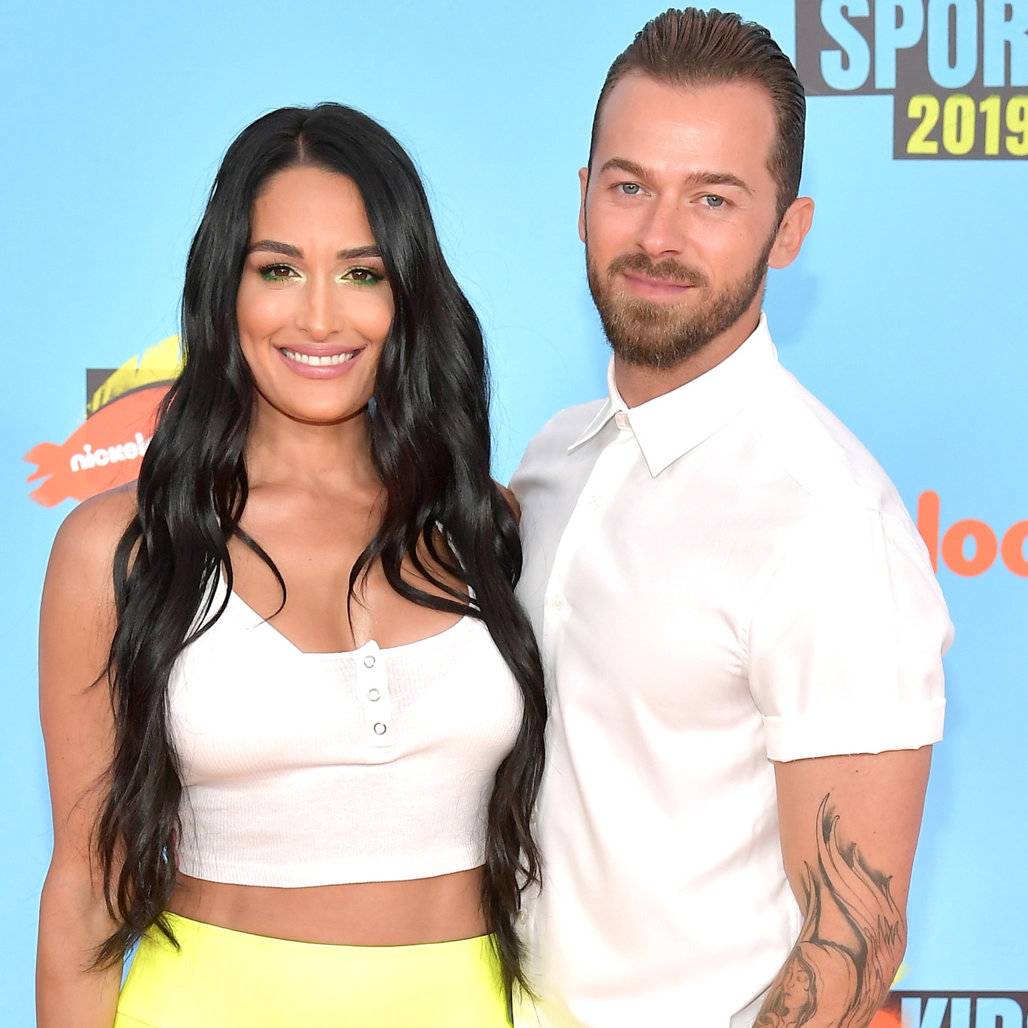 Why Brie Bella Was Hesitant to Open Up to Nikki Bella's Fiancé Artem  Chigvintsev