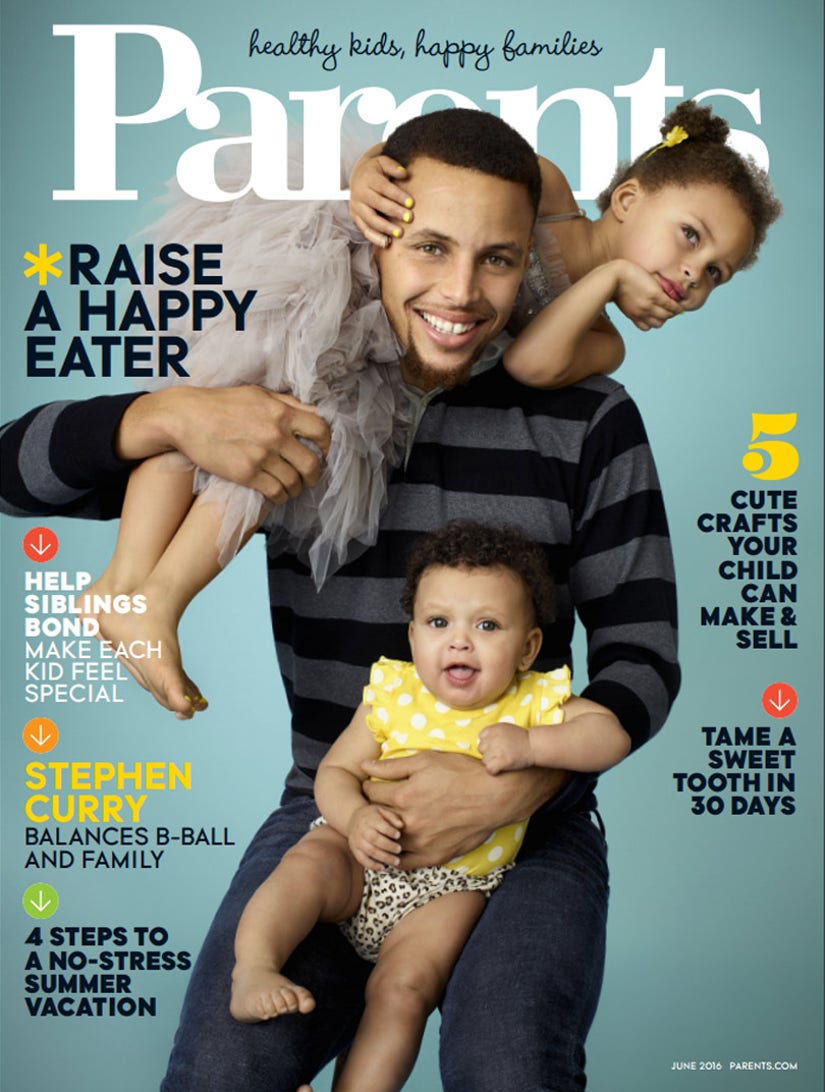 Most valuable toddler Riley Curry now has her very own magazine cover