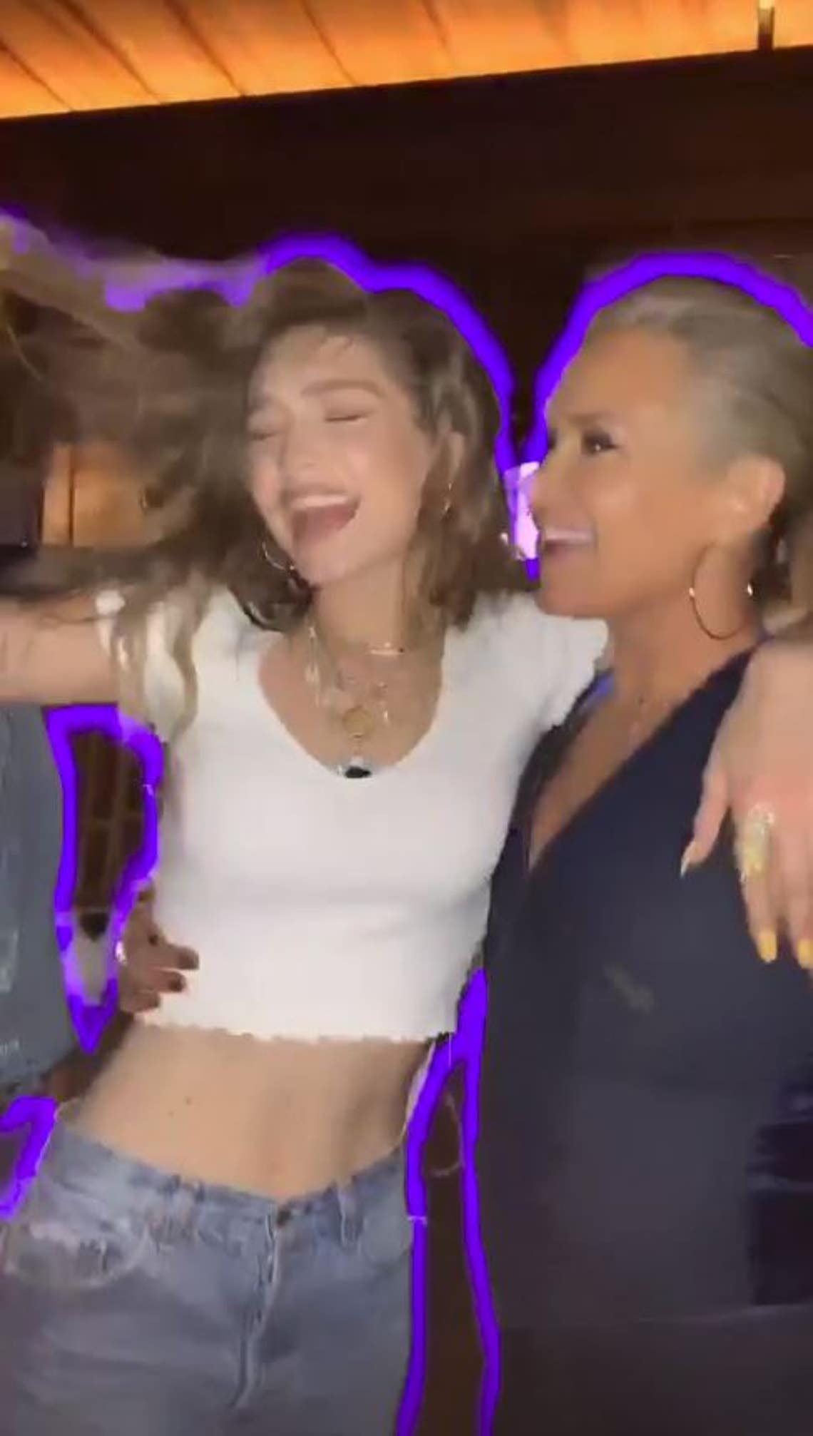 Gigi Hadid's 24th Birthday Party Denim Theme: Celeb Outfits