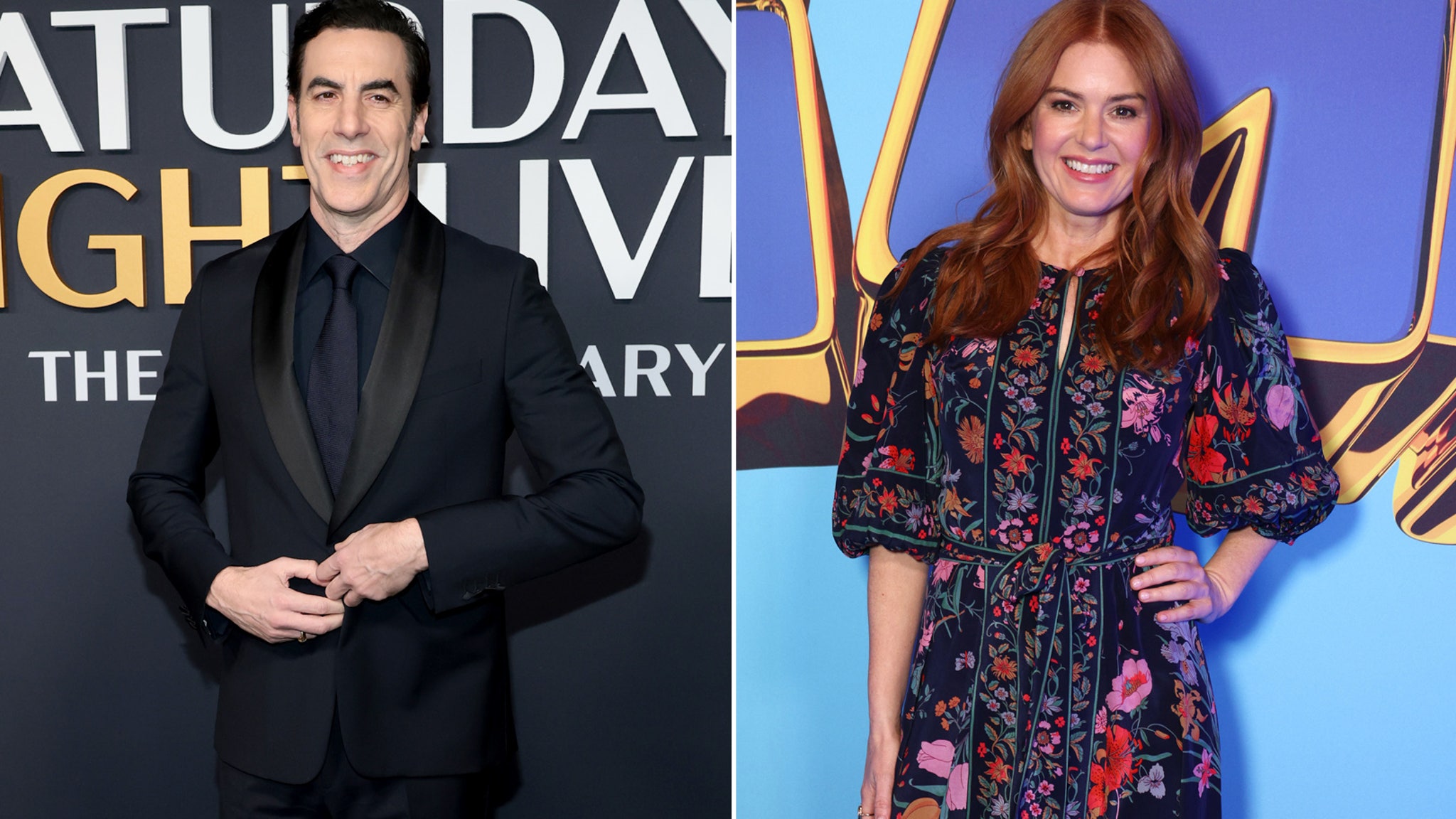 Exes Sacha Baron CohenとIsla Fisher Exchangeは、離婚の中でInstagramでかわいいコメント