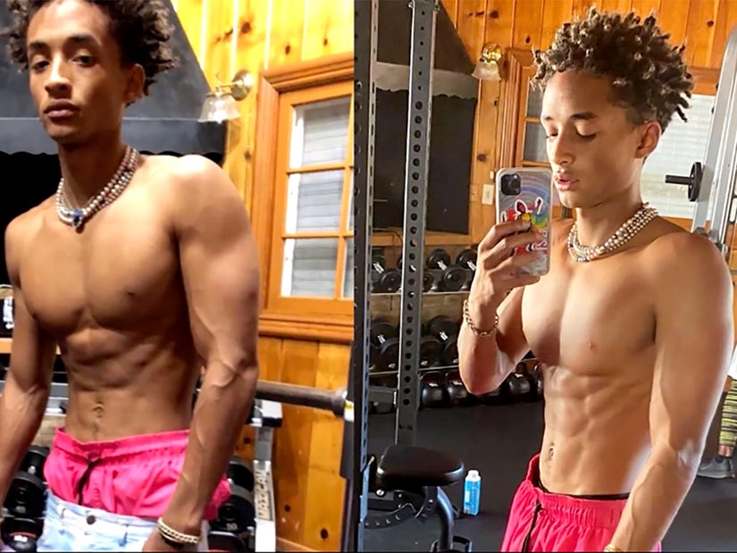 Jaden Smith Shows Off His Ripped Muscles After Committing to