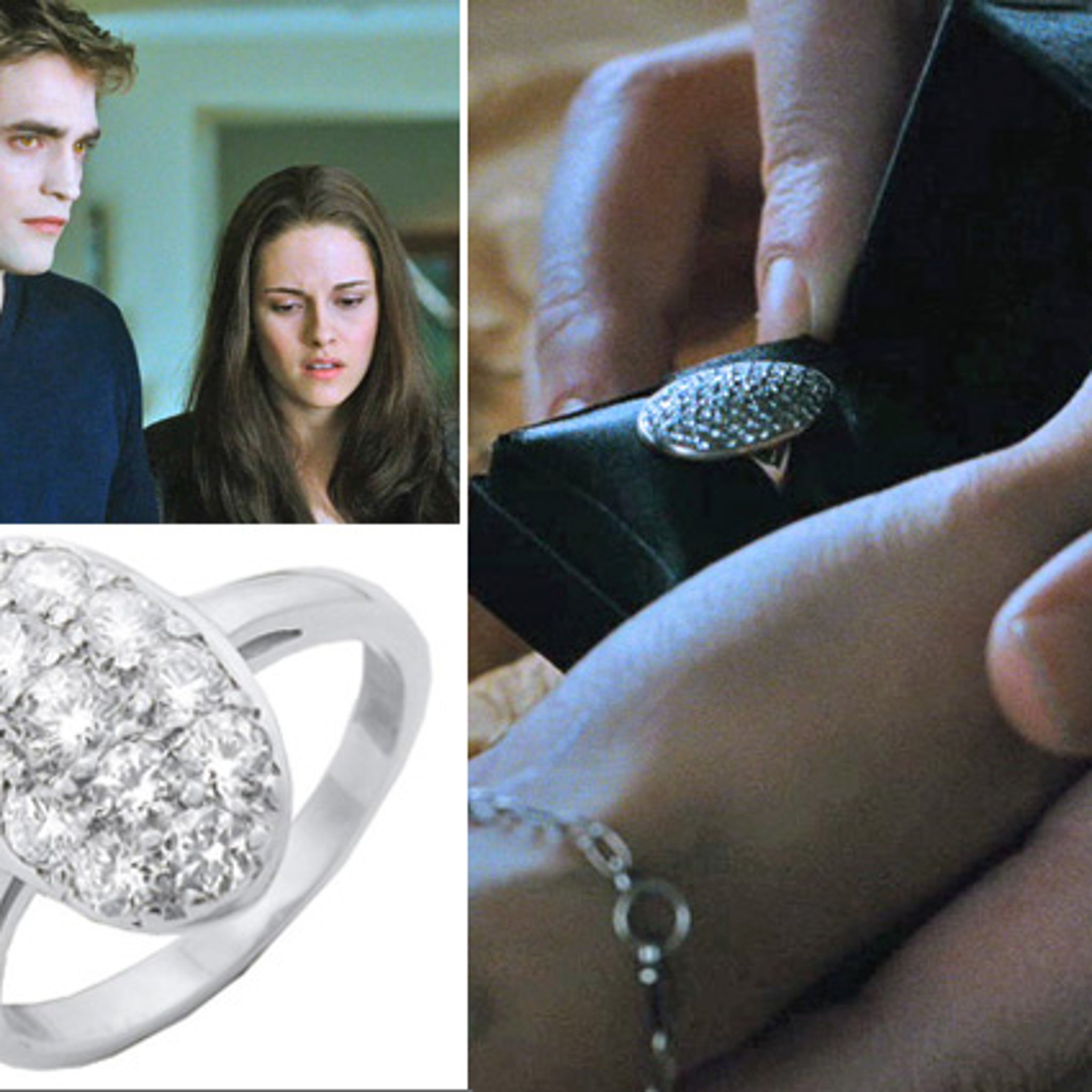 What The First Twilight Movie|twilight Bella Engagement Ring - 925 Sterling  Silver With Heart Box