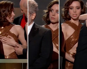 Why Aubrey Plaza Looked So Angry at SAG Awards Revealed by White