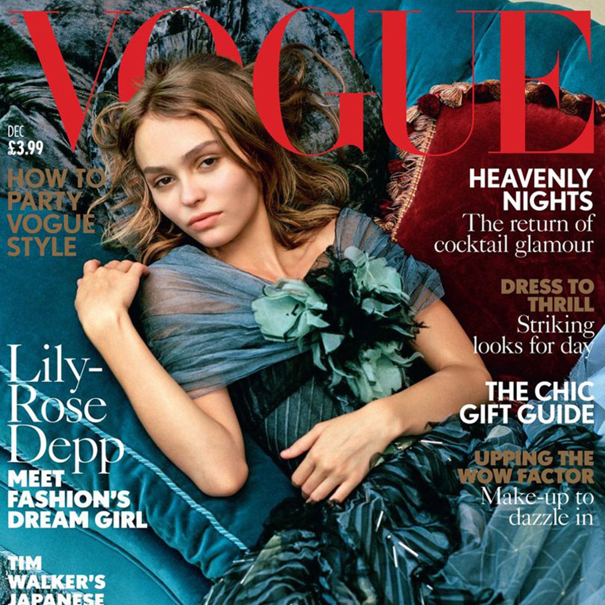 Lily Rose Depp First Chanel Campaign, British Vogue