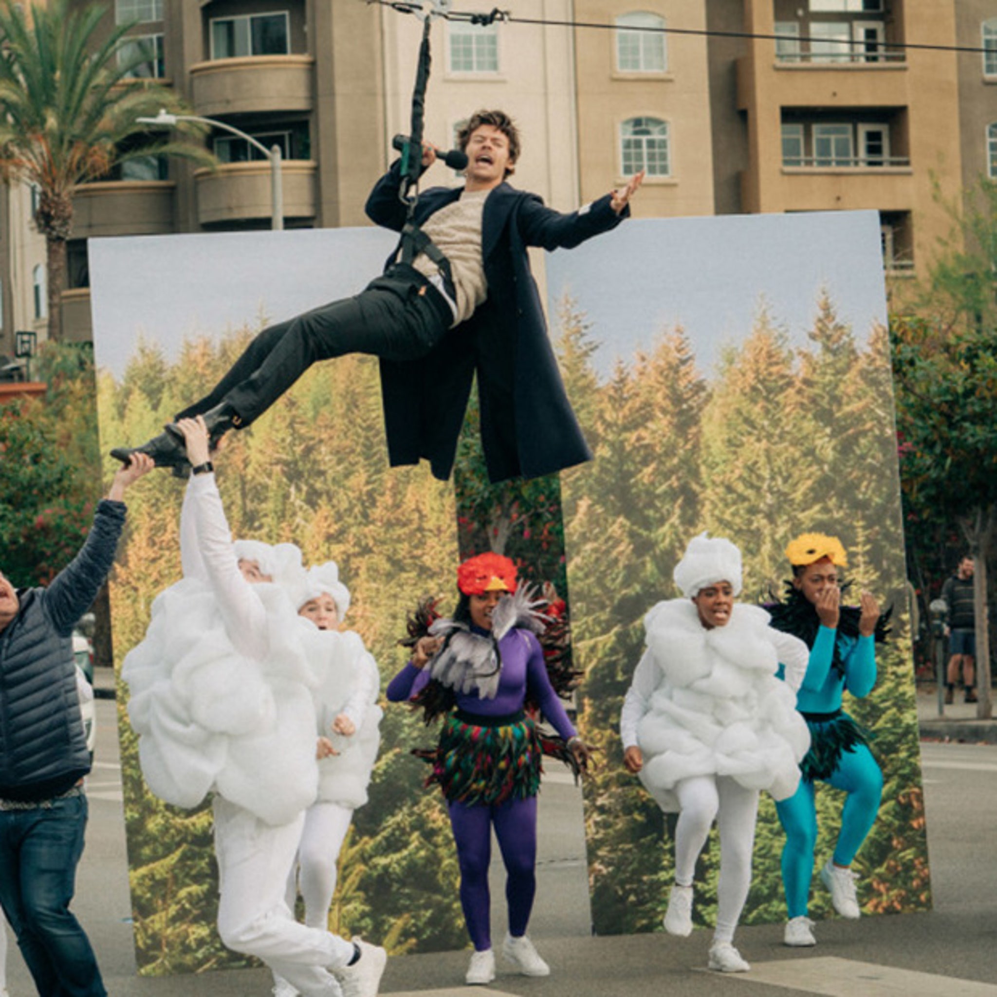 Harry Styles Soars to New Heights in First-Ever Crosswalk: The Concert