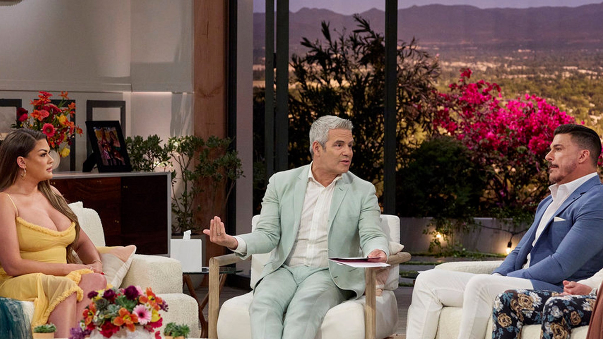 Andy Cohen Calls Out 'Creepy' Jax Taylor for Spying on Brittany Cartwright Via Security Cameras
