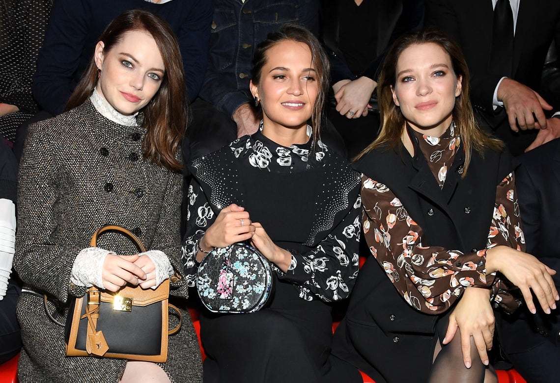 The Louis Vuitton Fashion Show Brings Out All the Stars at PFW