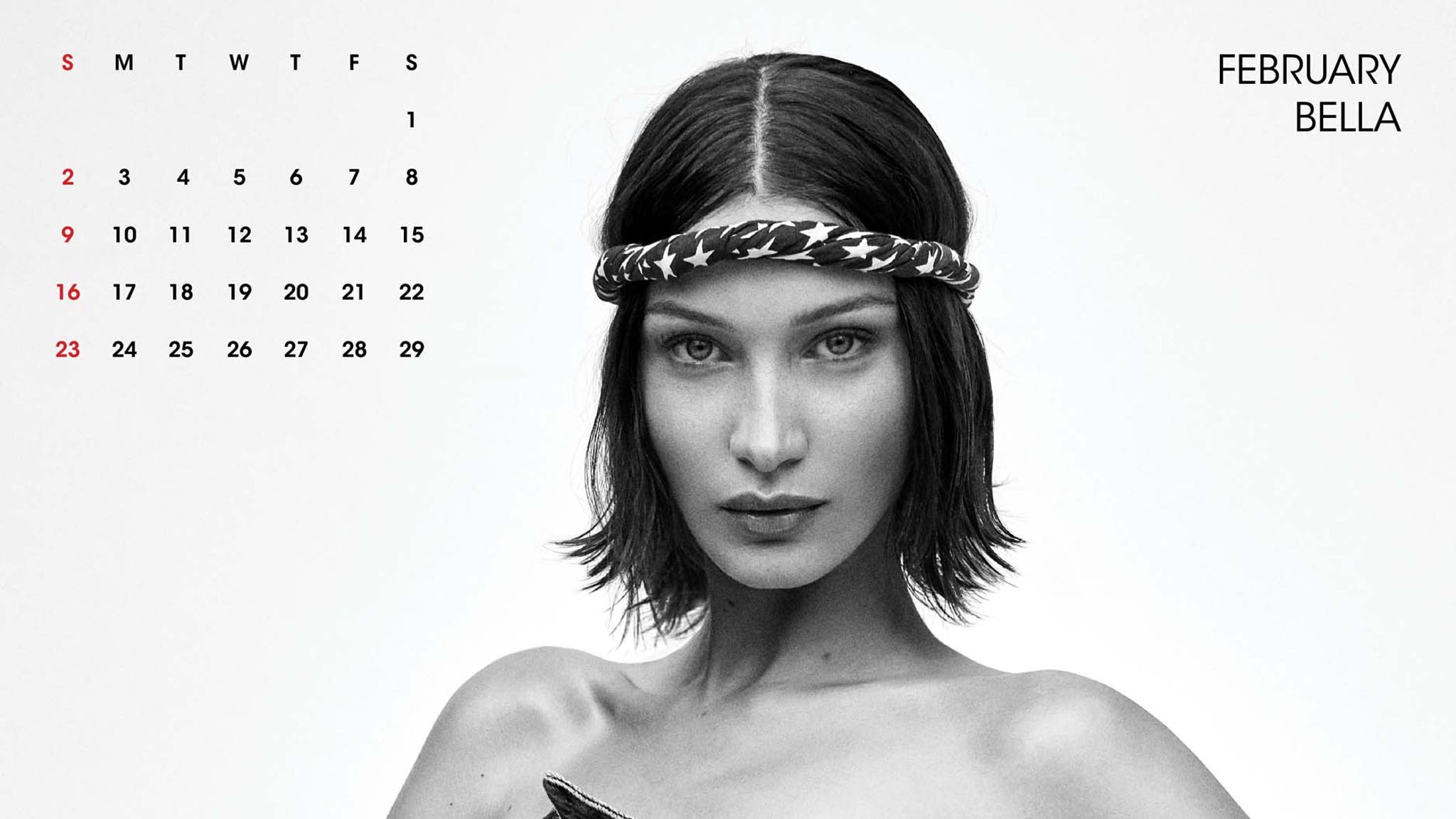 The Hadids, Hailey Bieber Among V Magazine's 2020 Calendar Girls