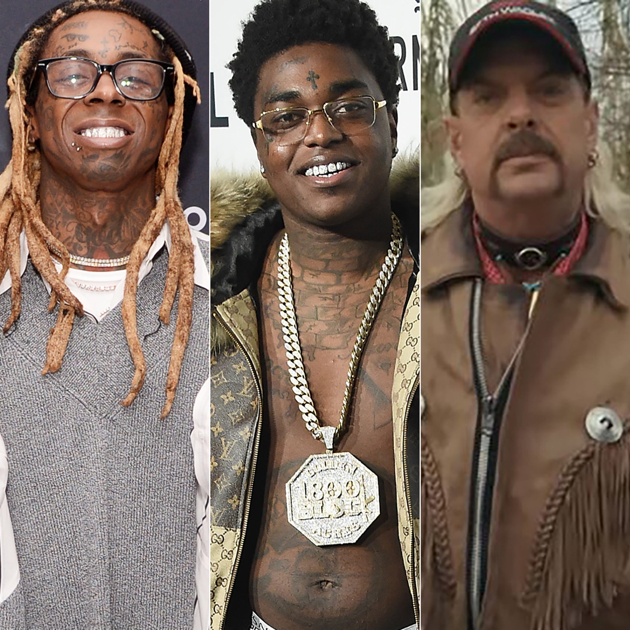 Lil Wayne, Kodak Black get clemency; Joe Exotic does not