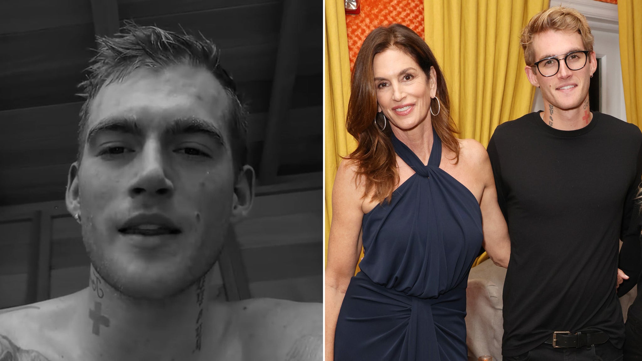 Cindy Crawford's Son Presley Details 'Scary' Mental Health Struggles In Vulnerable Video - TooFab image
