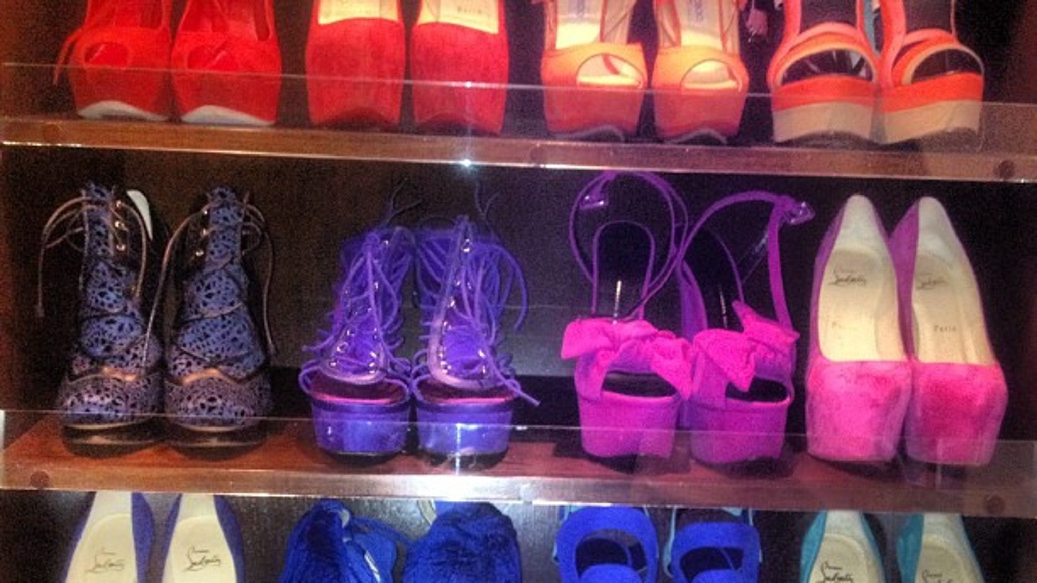Kim Kardashian's Shoe Collection