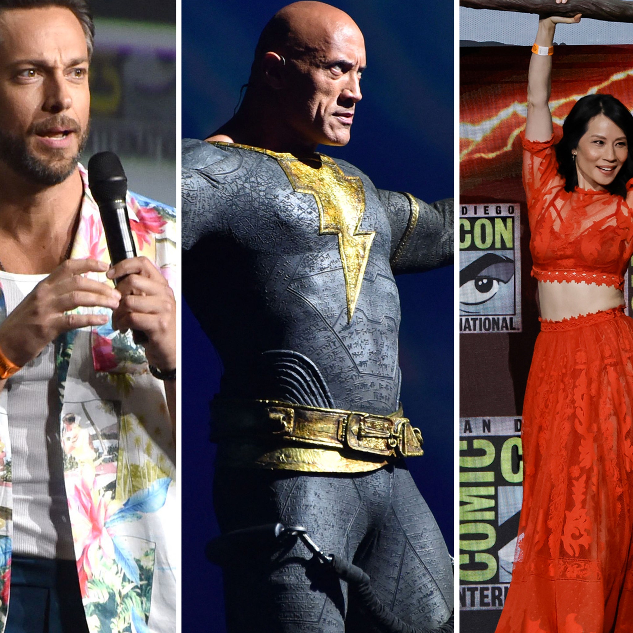 Comic-Con 2022: See New Trailers for 'Black Adam,' 'Shazam 2