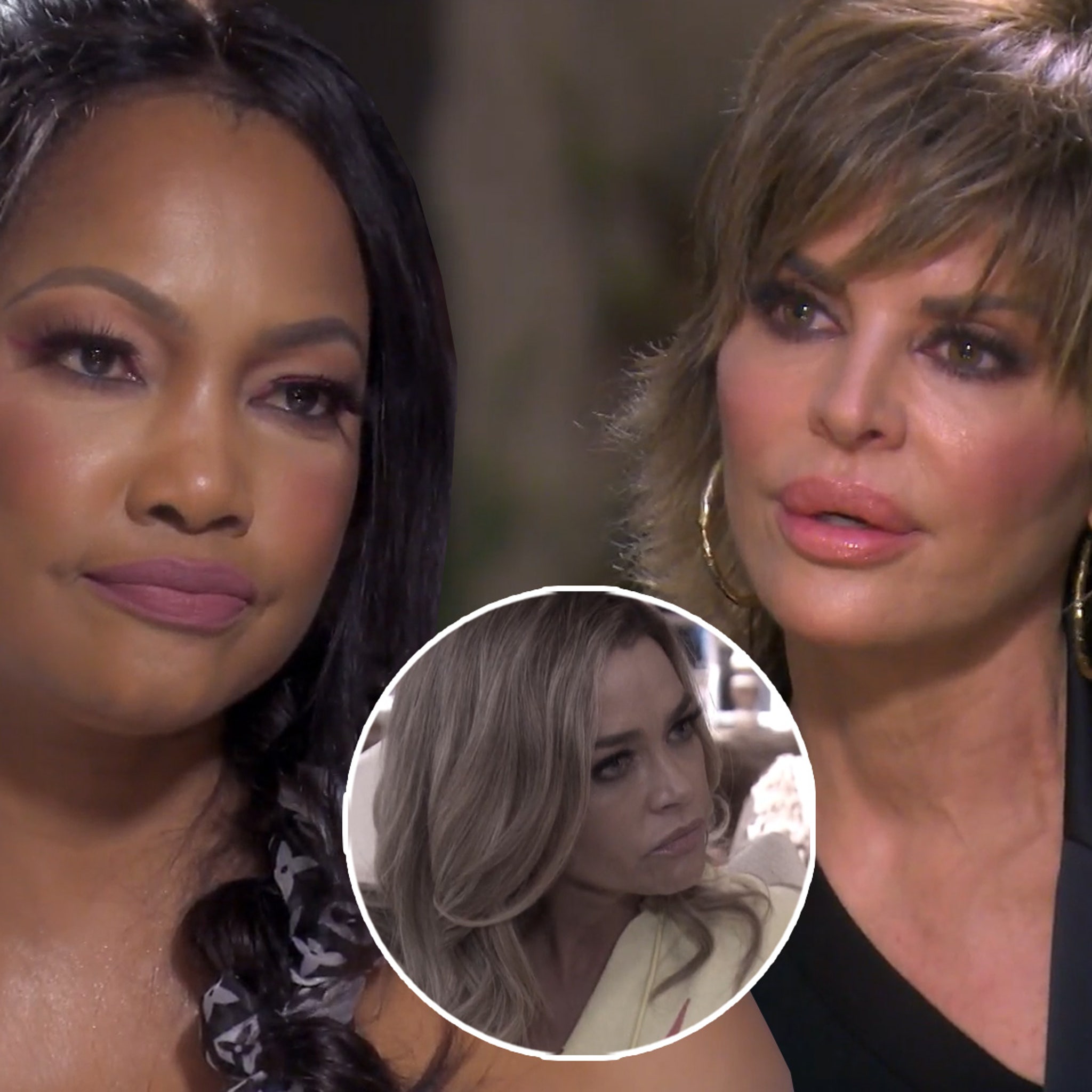 Lisa Rinna, Garcelle Beauvais Hash Out Unresolved Denise Richards Drama In Season 11 Premiere