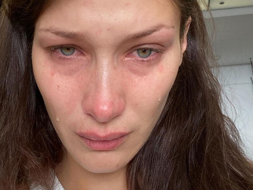 Crying Bella Hadid Opens Up About Anxiety Struggles: 'Pretty Much My