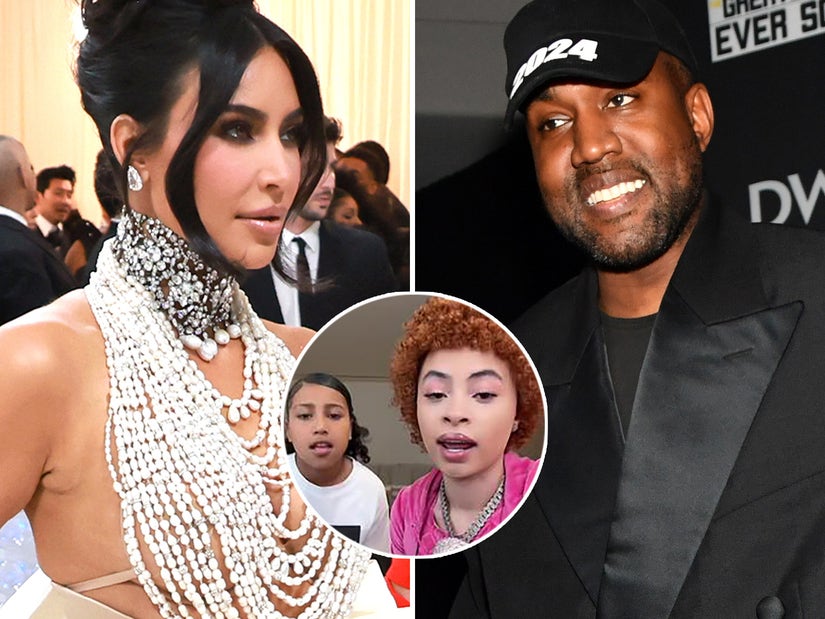 Kim Kardashian Removed One Of North Wests Ice Spice Tiktoks Because Maybe Kanye Was Right 