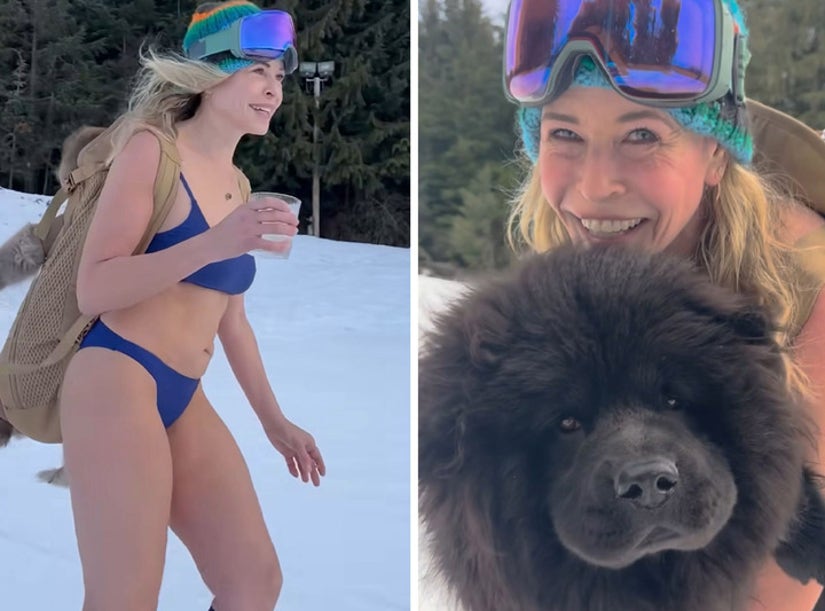 Chelsea Handler Skis in Bikini for 49th Birthday...to 50 Cent Mashup