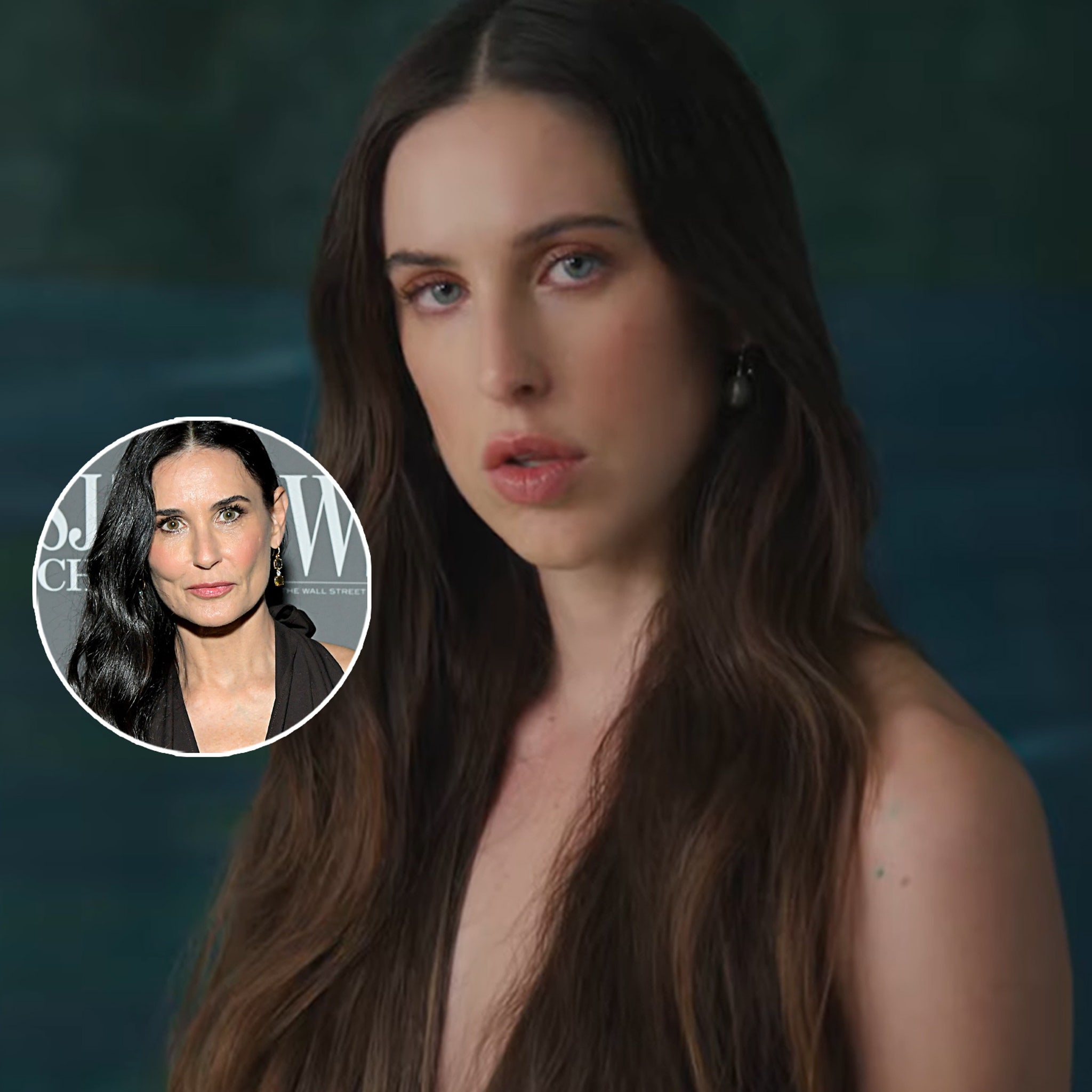 Demi Moore - Demi Moore and Bruce Willis' Daughter Scout Drops First Song, Goes Nude in  Music Video