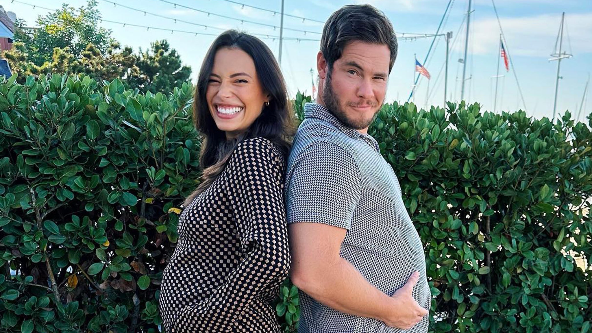 Adam Devine Reveals He Gained 25 Lb During Wife Chloe Bridges' Pregnancy