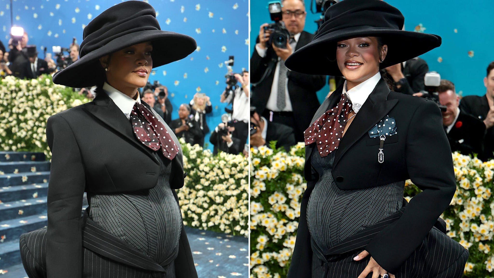 Every Must-See Photo of Pregnant Rihanna at the Met Gala
