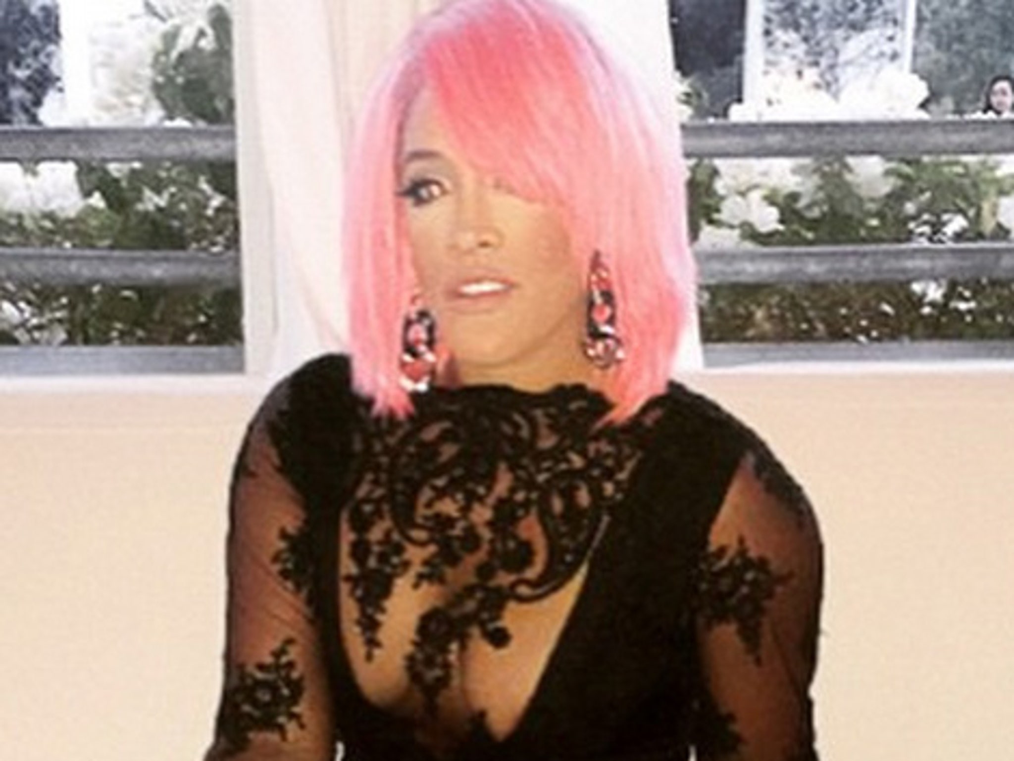 Natalie Nunn Sports Cotton Candy Pink Hair -- See Bold Makeover