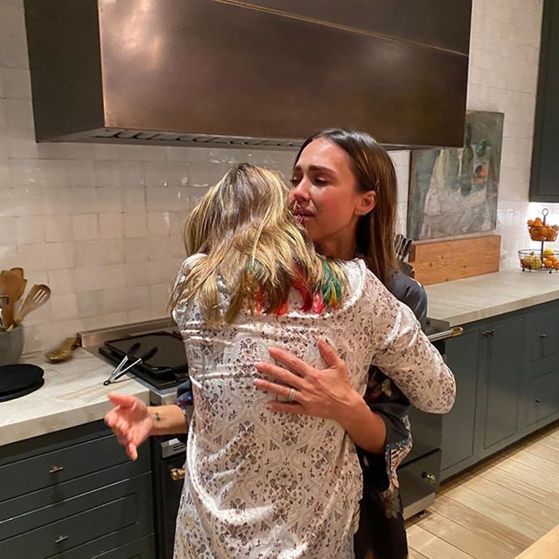 "The moment you realize your number 1 baby is taller than you 😩😩😩" Jessica Alba