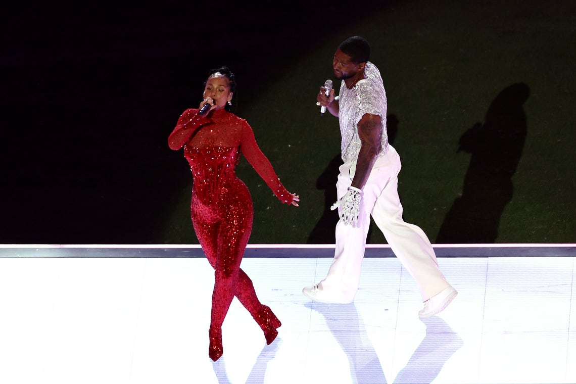 Usher's StarStudded Super Bowl Halftime Show