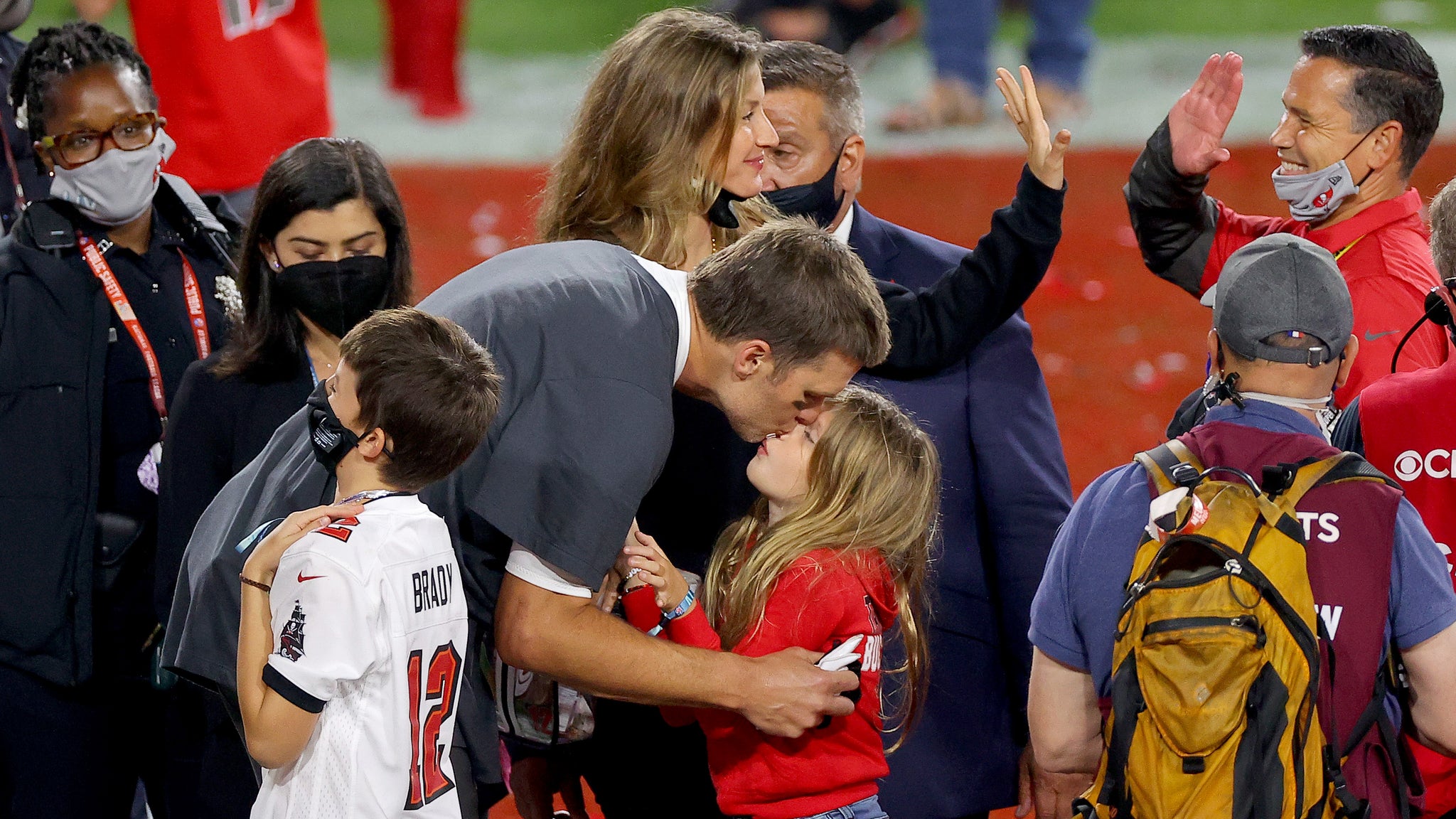 Tom Brady Celebrates 7th Super Bowl Win with His Adorable Family