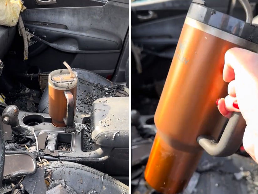 Stanley tumbler survives car fire, leads to new car from cup maker