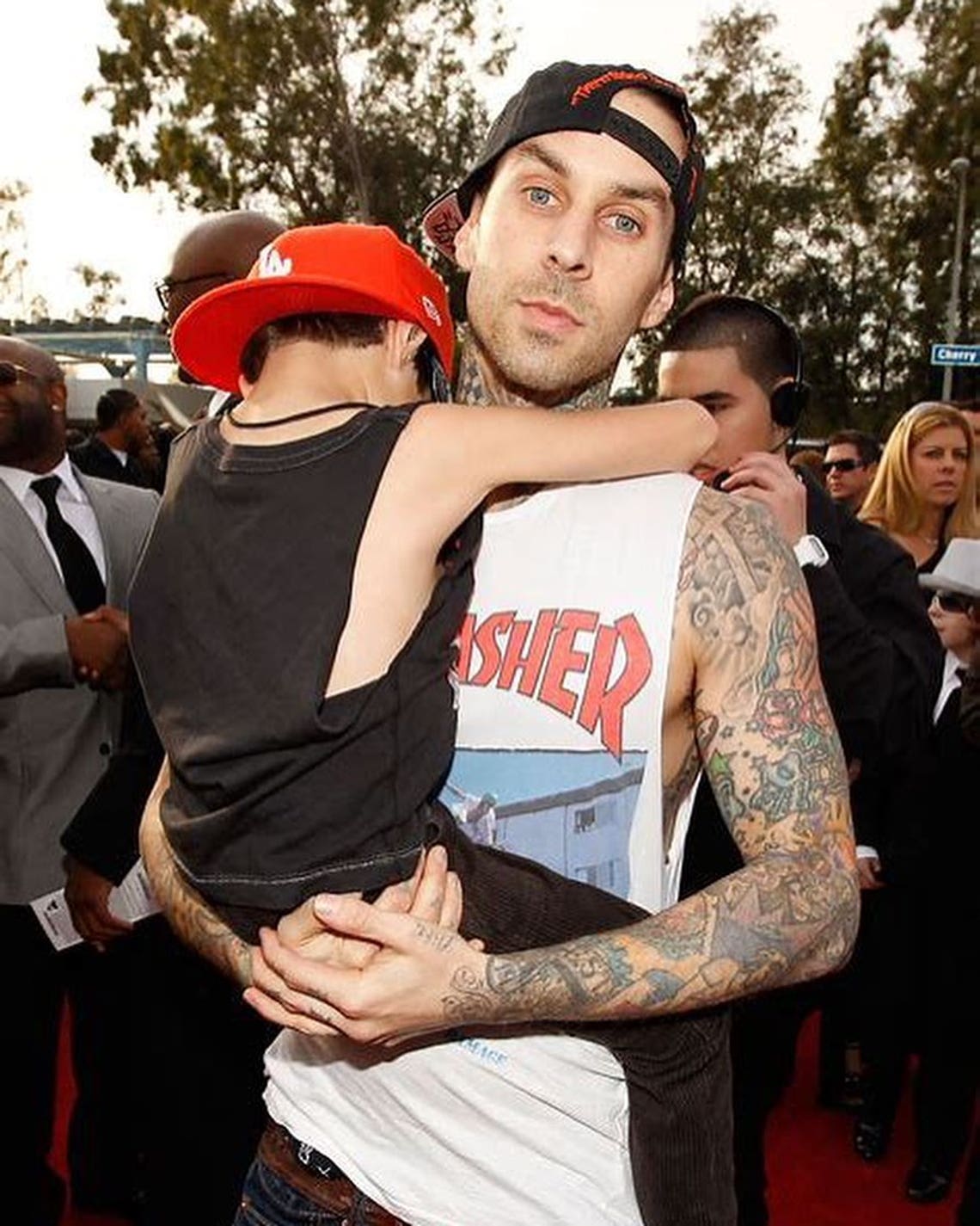 Travis Barker Celebrates Son Landon's 18th Birthday with Adorable ...