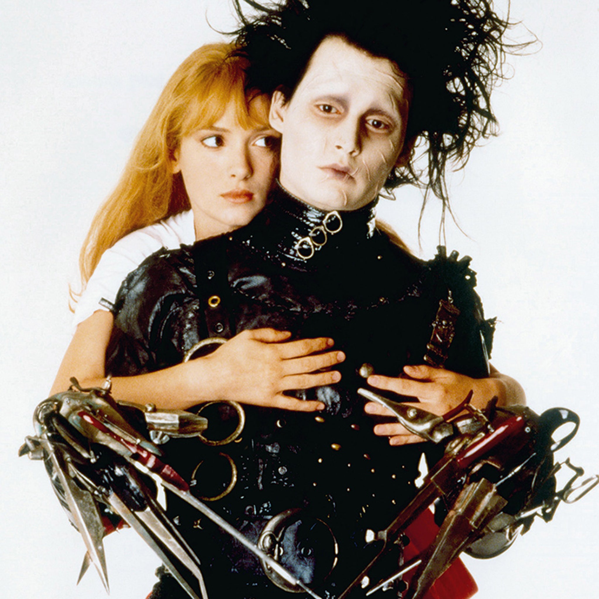 Edward Scissorhands" Turns 25 -- See Now as Makeup Up About Depp's Classic Look!