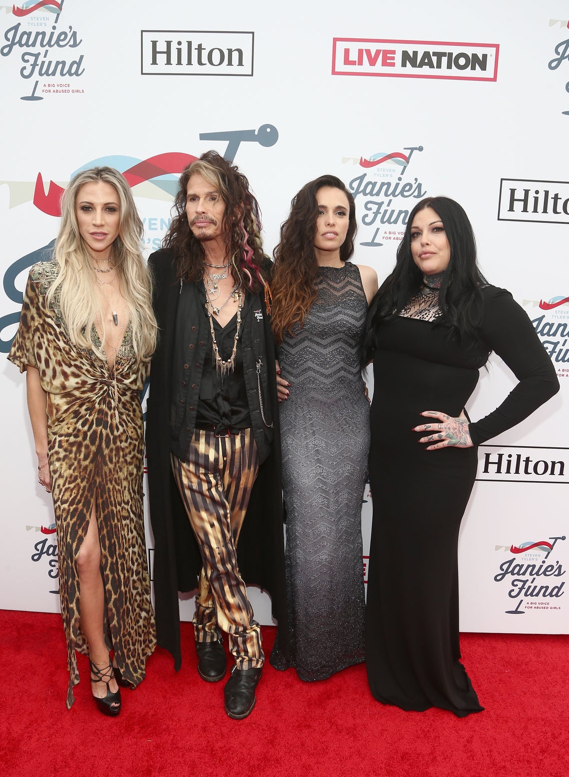 Steven Tyler Hits The Red Carpet With All Four of His Kids -- Including  Rarely-Seen Son!