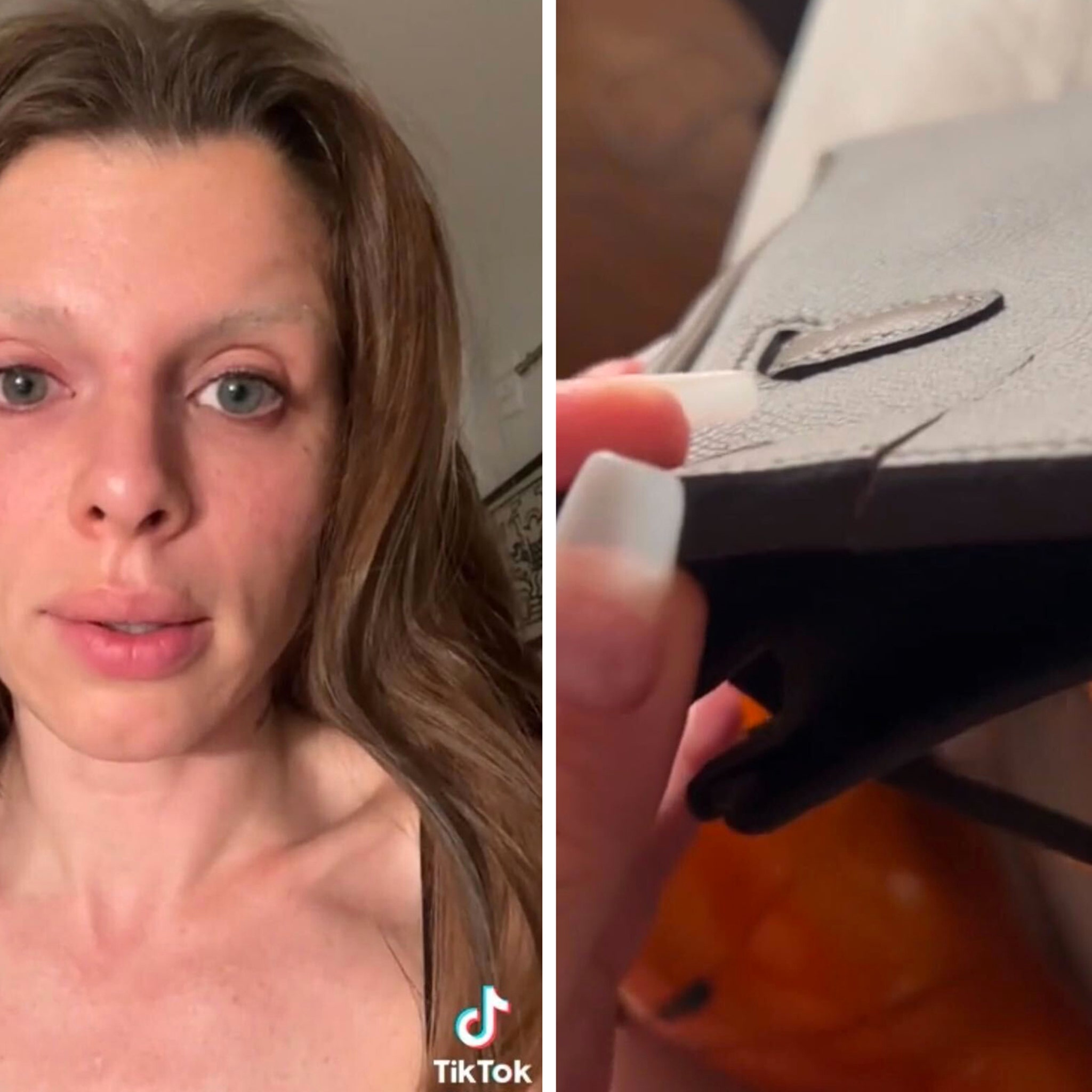 Julia Fox shows damage to her pricey Birkin bag as she reveals how she  survived machete attack