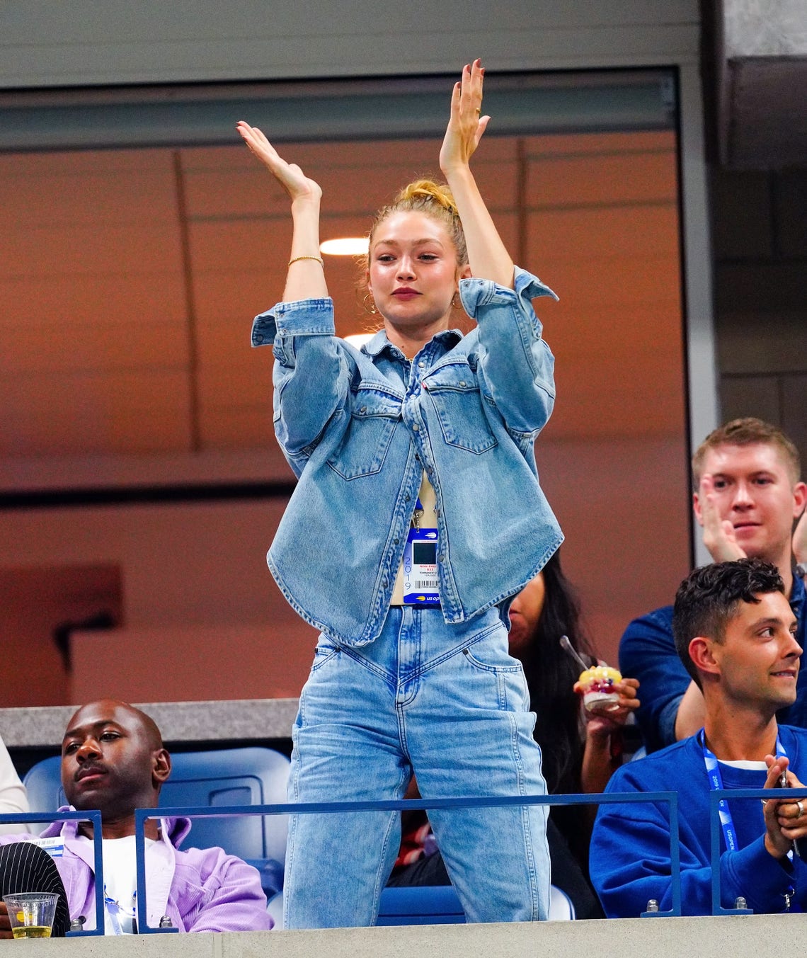 Gigi hadid cheap blue watch