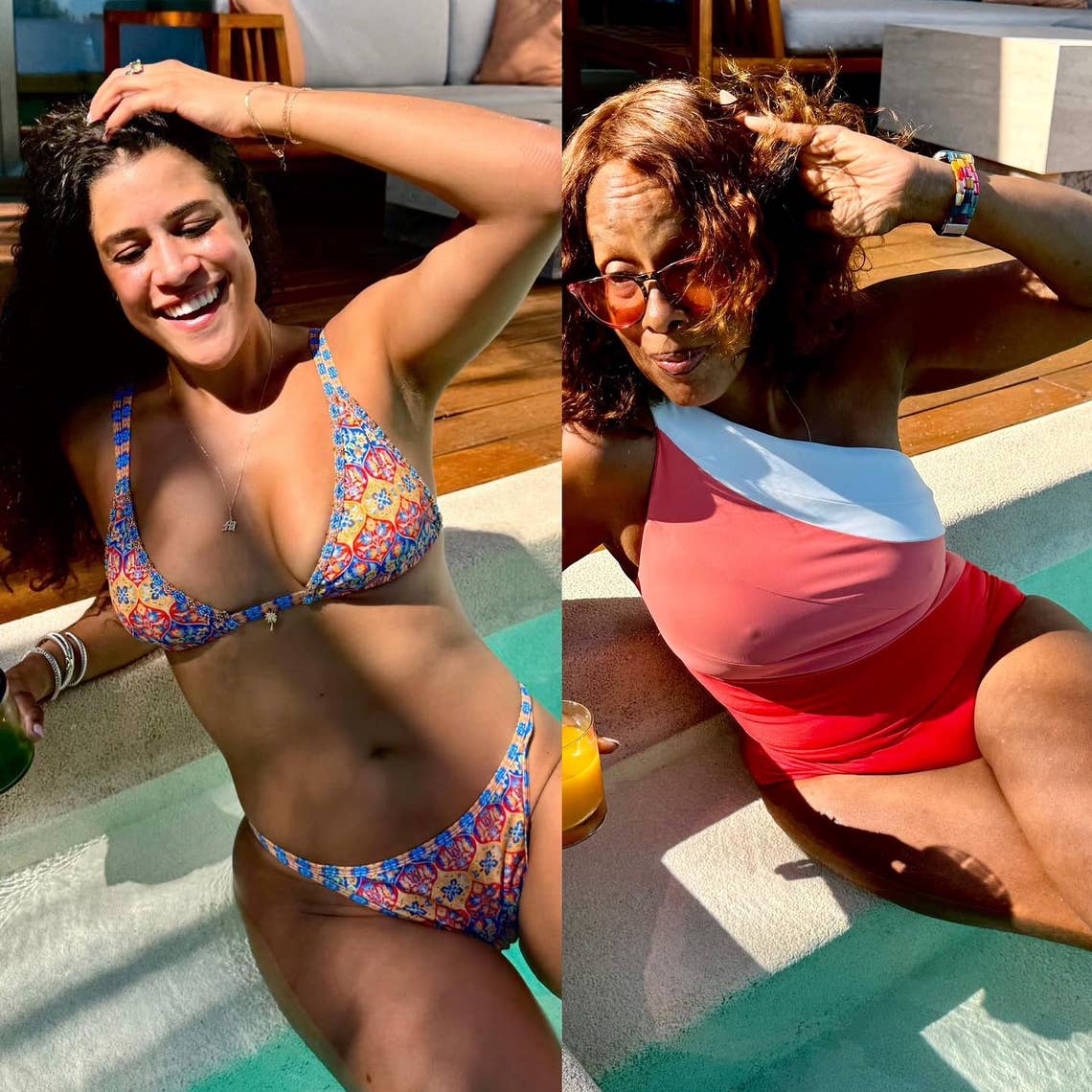 Gayle King s Annual Swimsuit Photoshoot with Her Favorite Niece