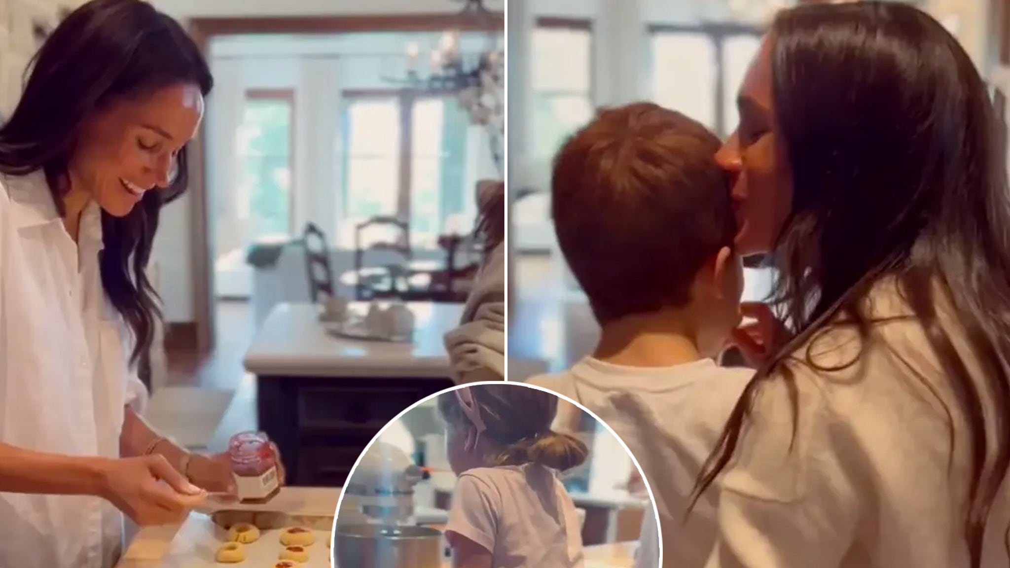 Meghan Markle Shares Rare Footage of Lilibet & Archie Baking Cookies For Drew Barrymore Show