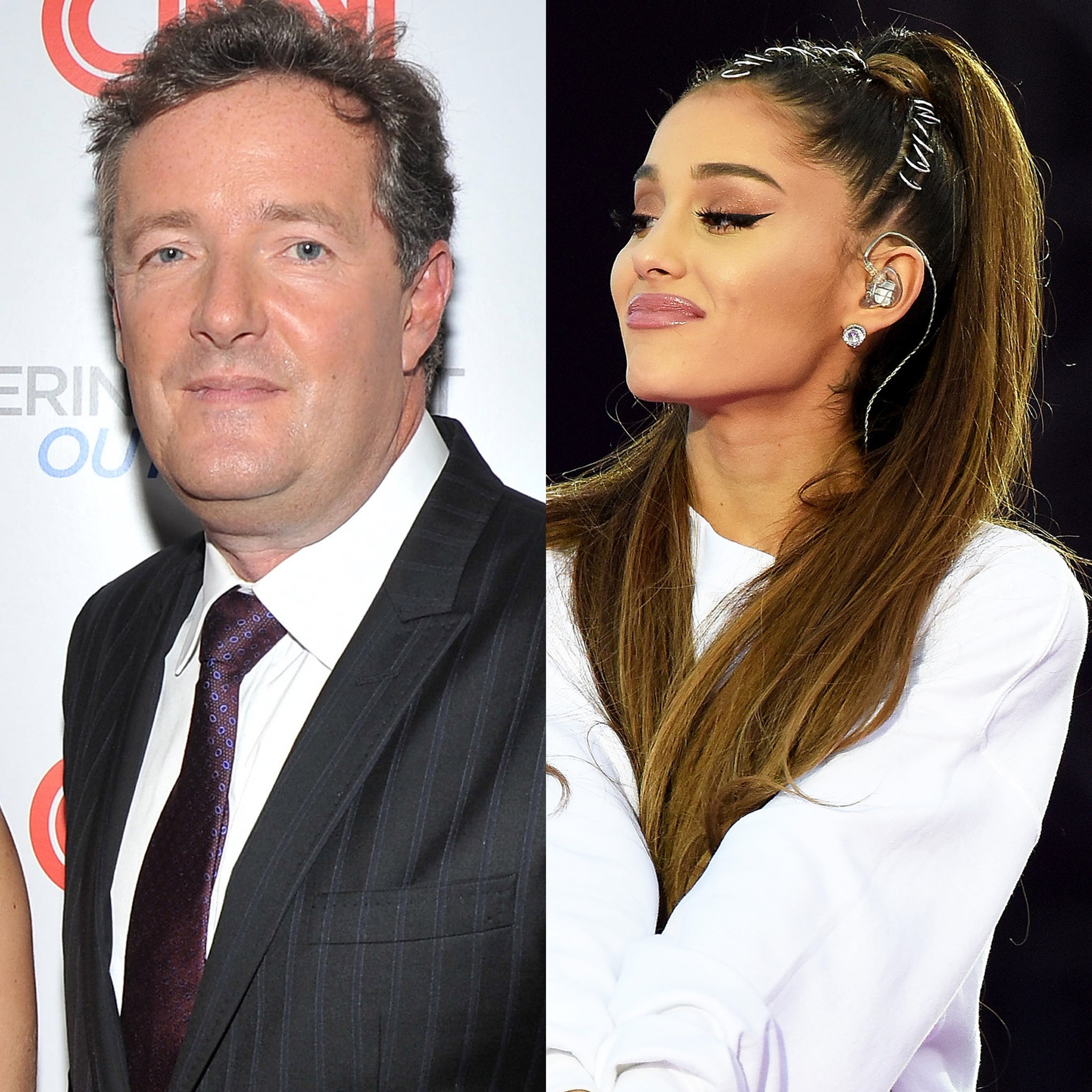 Piers Morgan hits out at Ariana Grande for not visiting Manchester