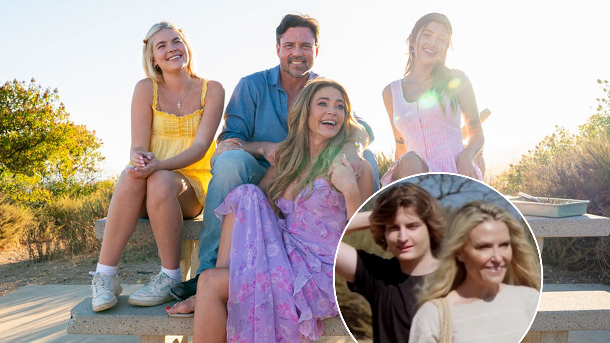 Charlie Sheen's Son Bob and Ex Brooke Mueller Appear on Denise Richards' Reality Show