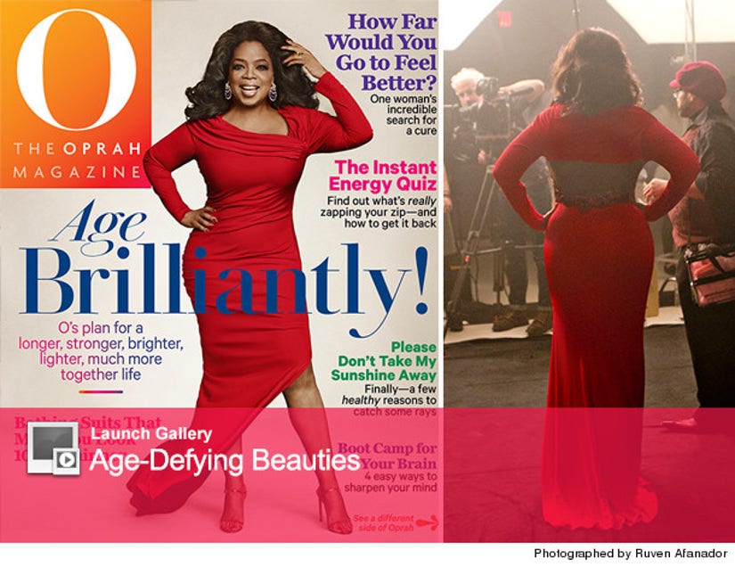 Oprah Winfrey has quite a booty! 