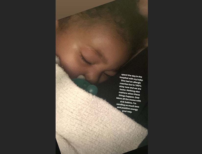 Kylie Jenner Gives Update After Spending Day In Hospital With Stormi