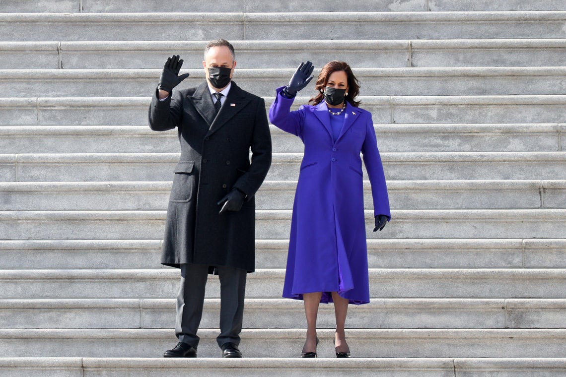 Famous Faces And Noteworthy Fashion from President Joe Biden's Inauguration