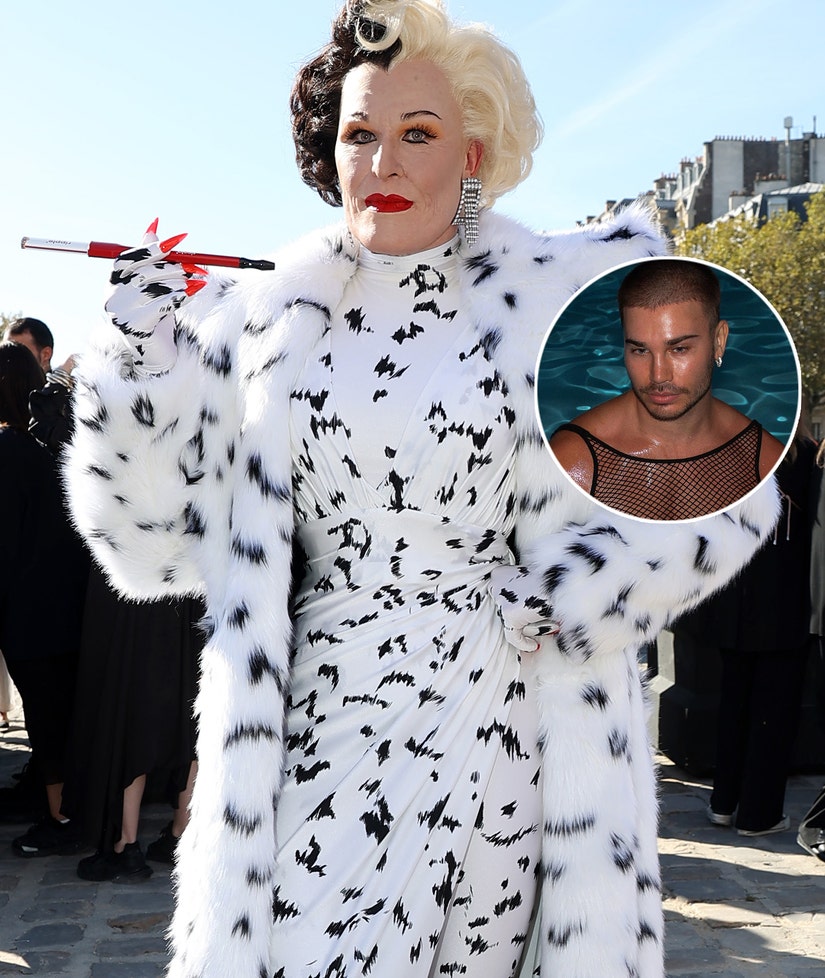 Drag Queen Alexis Stone Nails Glenn Close Cruella De Vil
Transformation for Paris Fashion Week