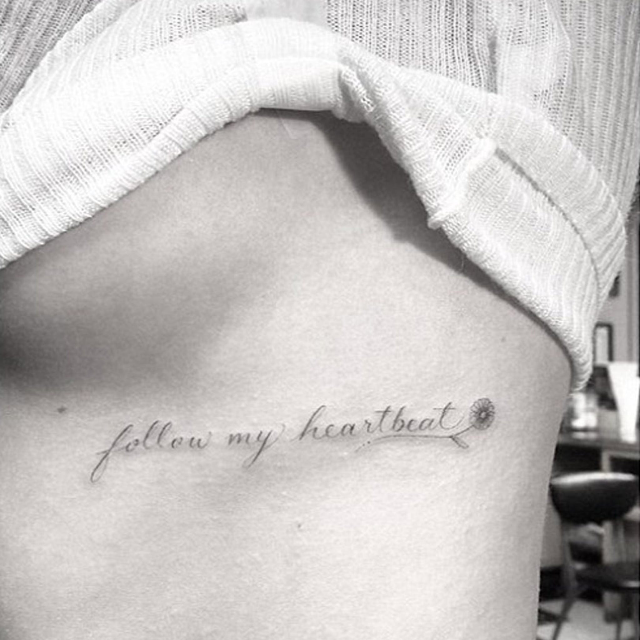 101 Best Rib Side Breast Tattoo Quotes That Will Blow Your Mind  Outsons