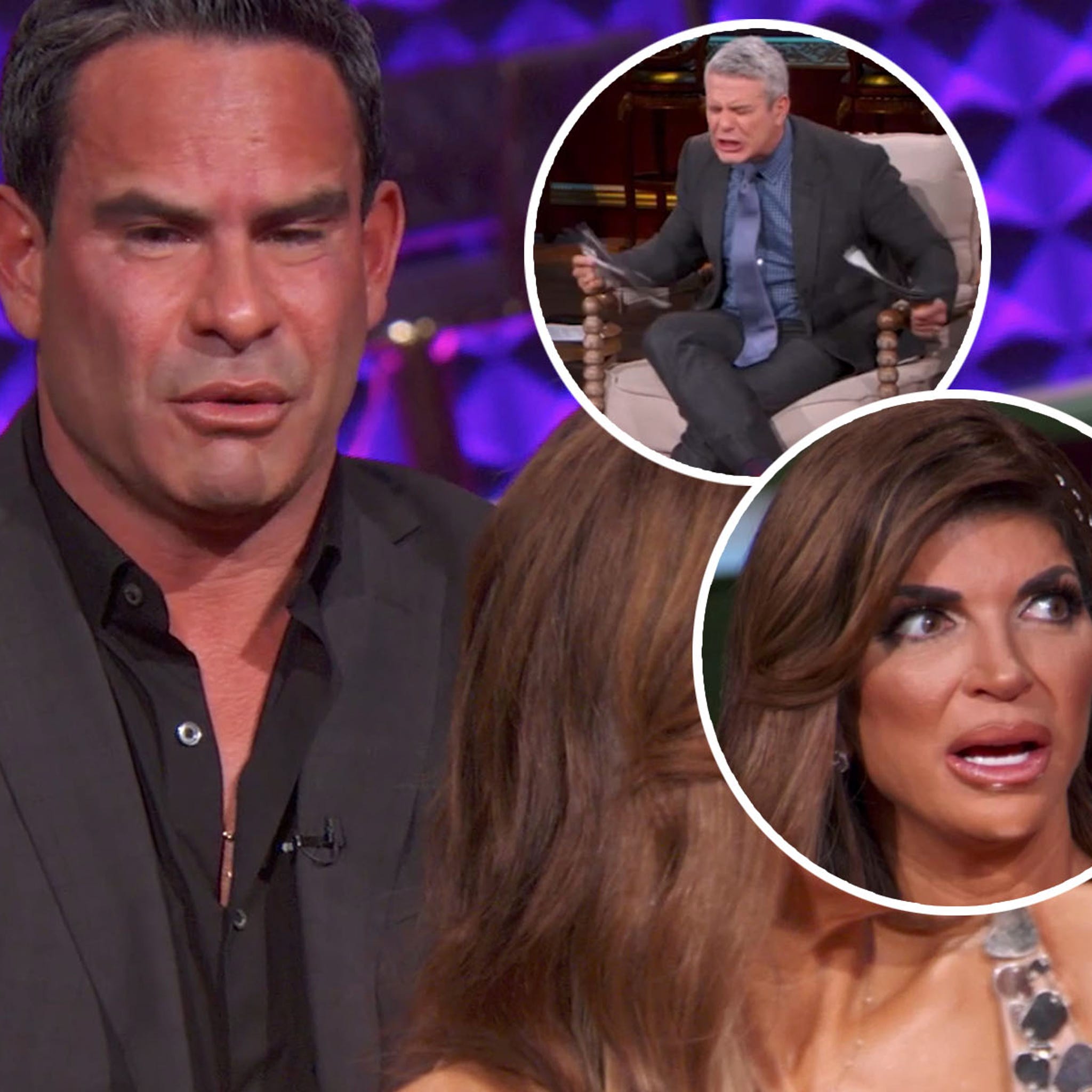 Luis Ruelas Grilled on Abuse Claims, Bizarre Shirtless Videos And Reveals  He Was Fired on RHONJ Reunion