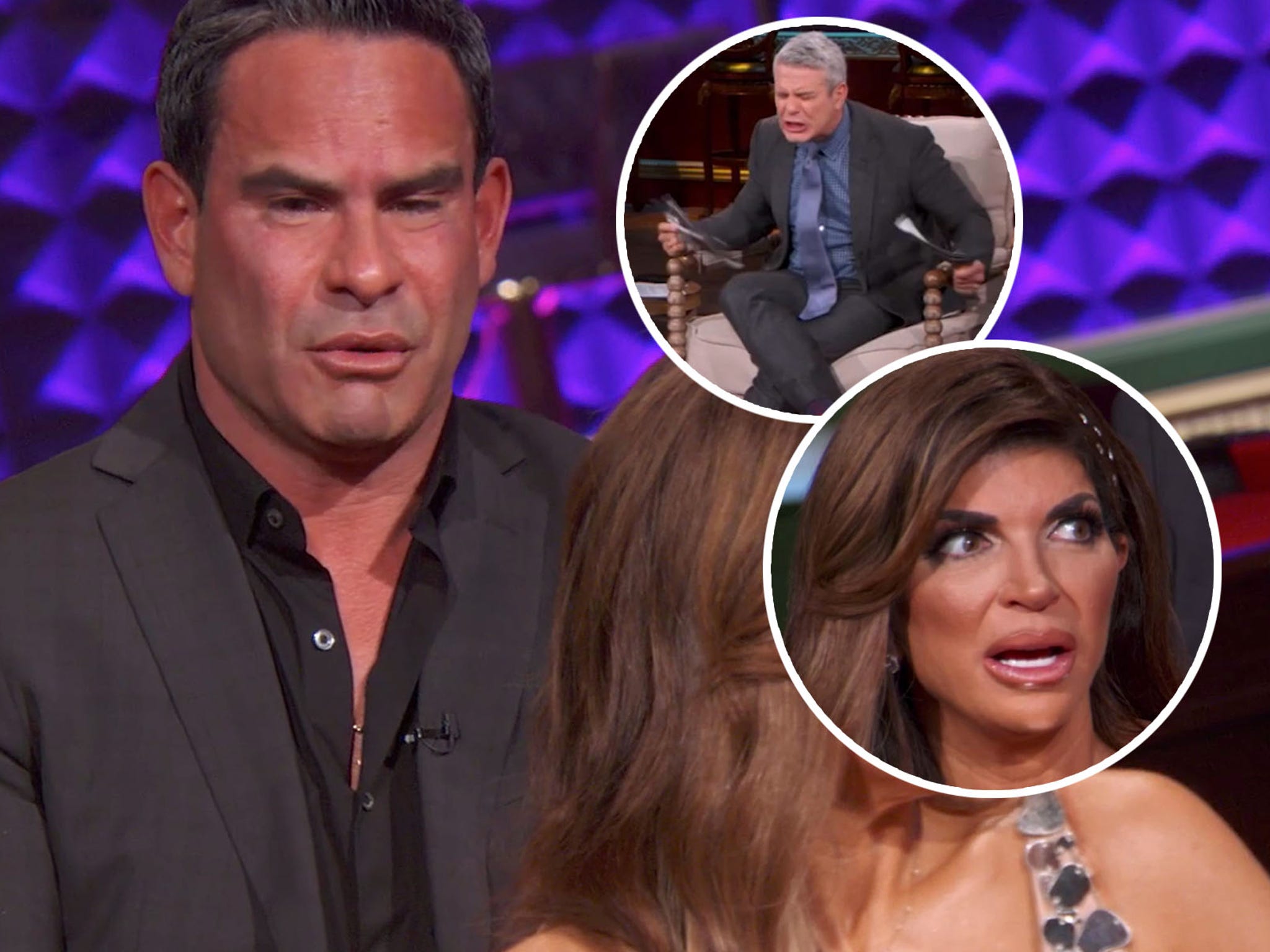 Luis Ruelas Grilled on Abuse Claims, Bizarre Shirtless Videos And Reveals He Was Fired on RHONJ Reunion