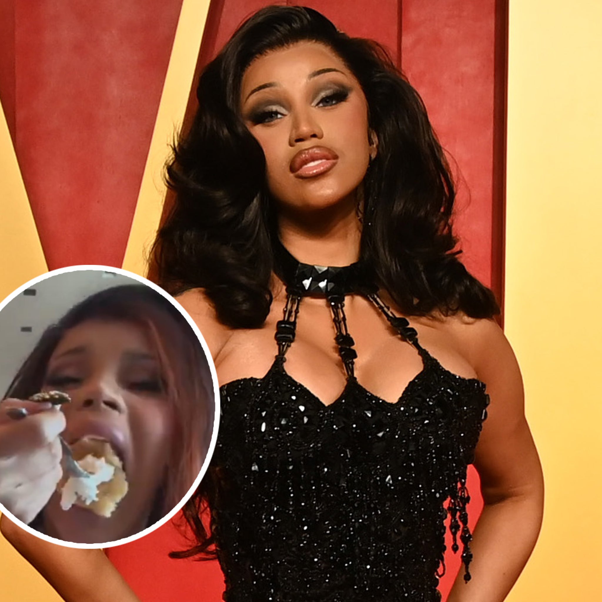 Cardi B Hits Back At Body Shamers With A Pile of Pancakes And Whipped Cream