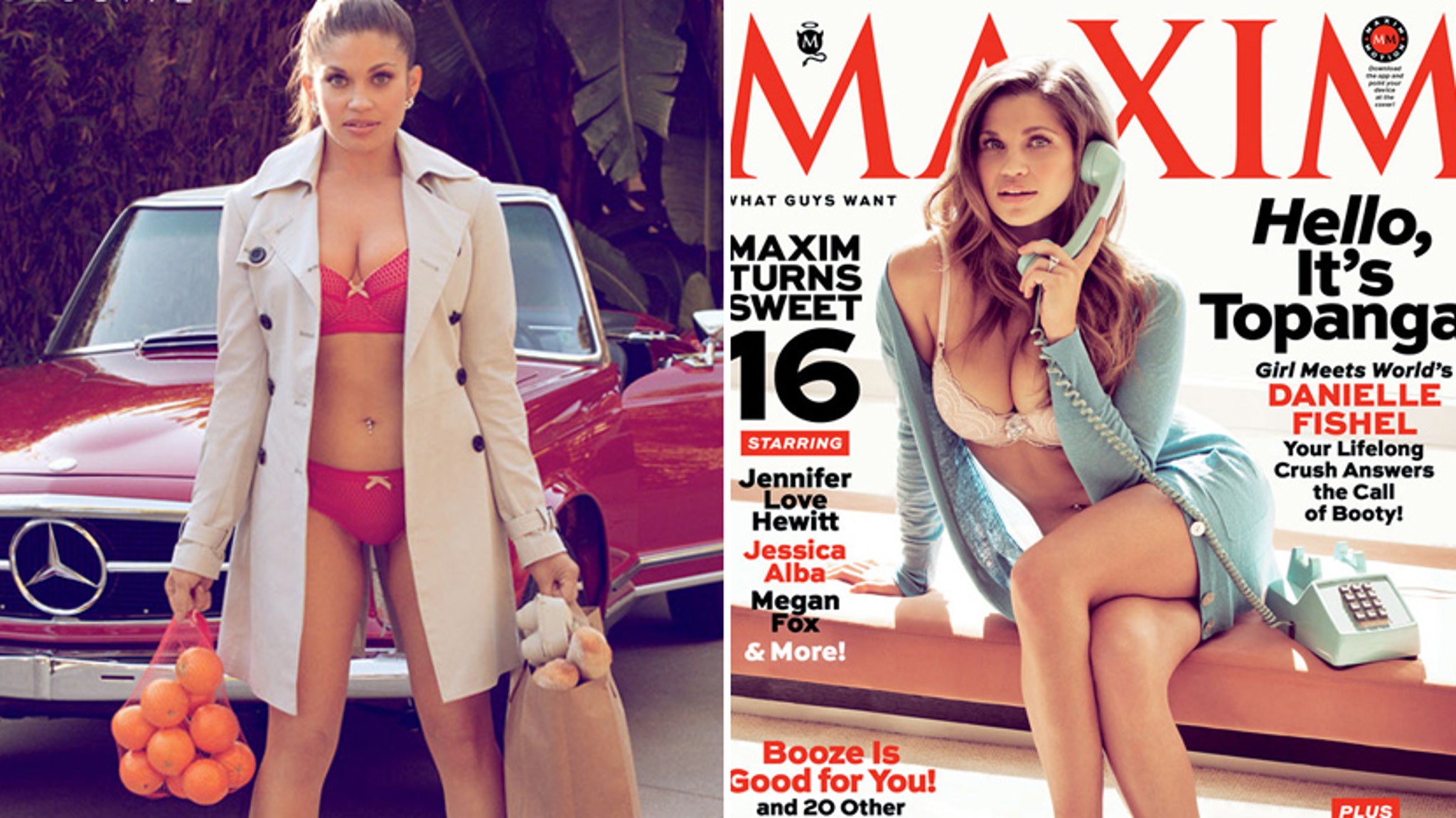 Danielle Fishel (AKA Topanga) Covers Maxim! 