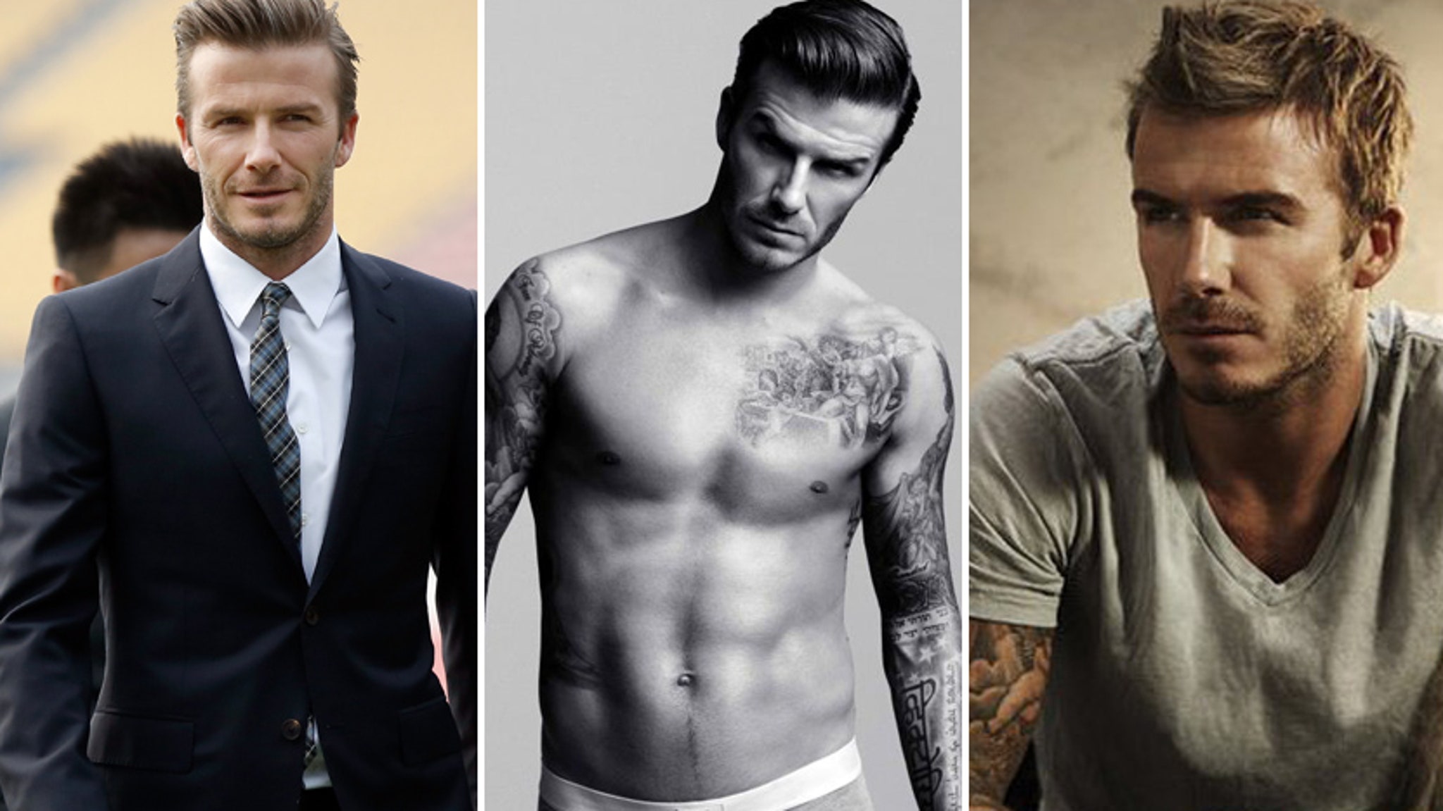 David Beckham Turns 38 -- See His Sexiest Shots!
