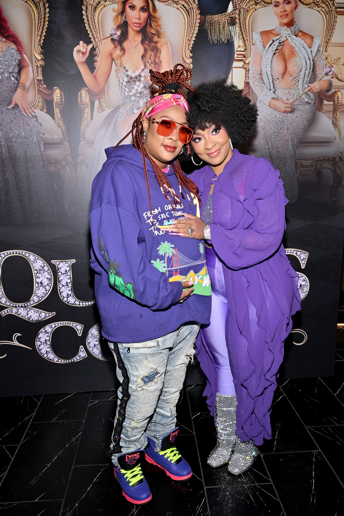 DA BRAT and Jesseca Dupart at the Knife Modern Mediterranean on March 14, 2023.
at the Knife Modern Mediterranean on March 14, 2023.