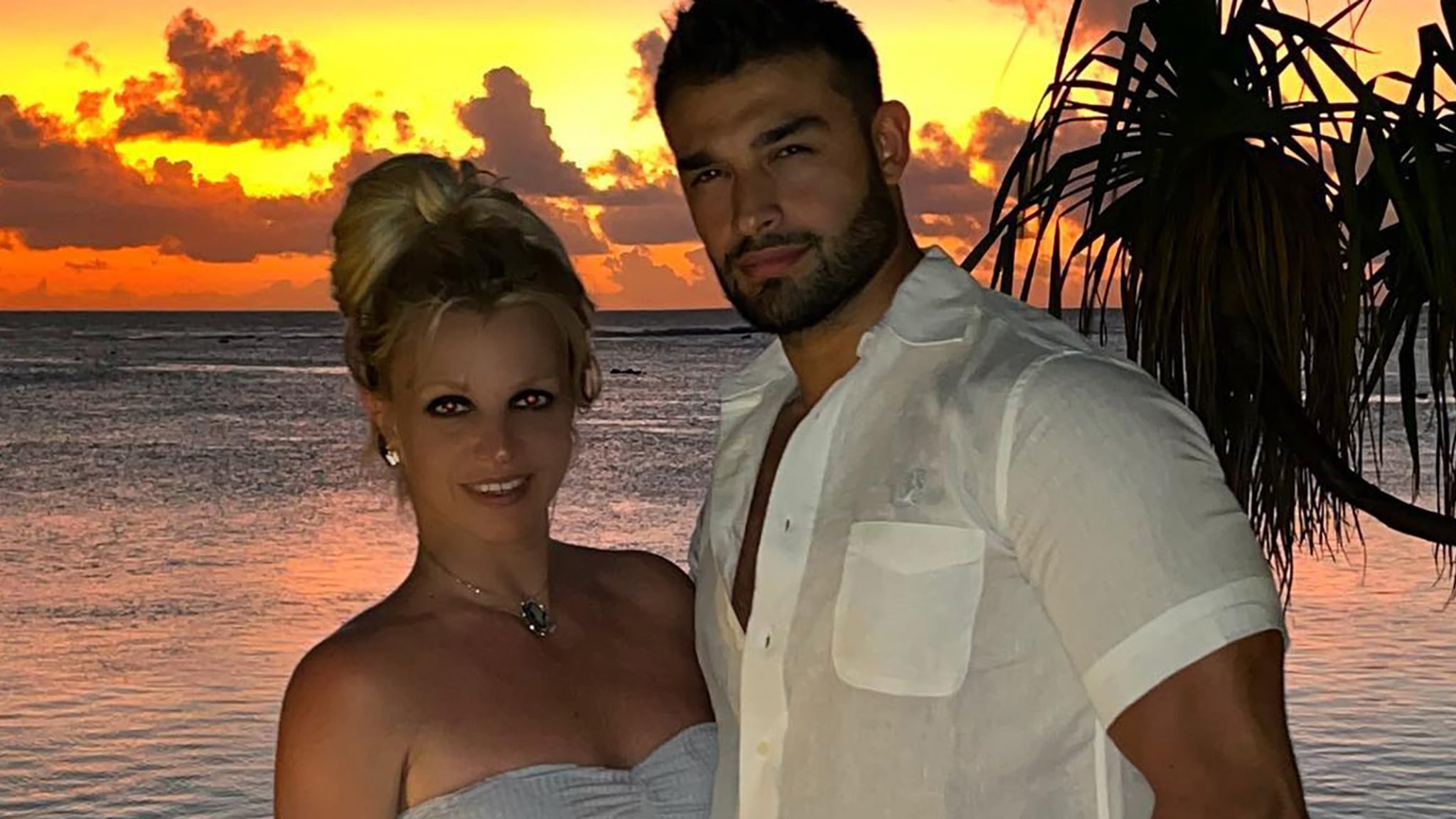 Sam Asghari Comments About Miscarriage After Britney Spears 'Baywatch' Clip Backlash